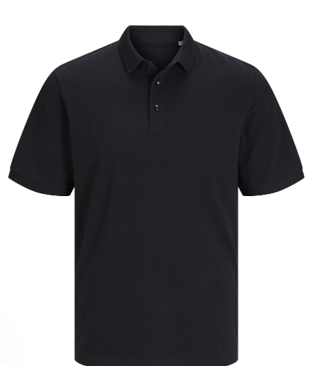 Polo Organic Black Large (7556)