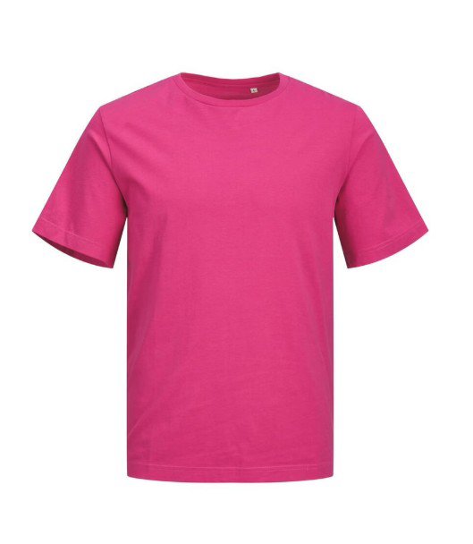 Organic T-Shirt Medium Fuchsia Pink