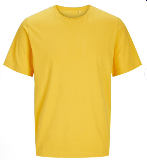 Organic T-Shirt XLarge Yellow