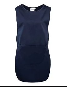 Tabbard Long w/pocket & Side snap fastening