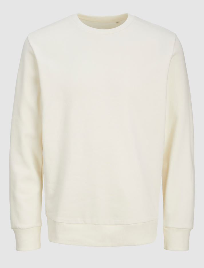 Sweater Crew Neck Egret XLarge (3900)