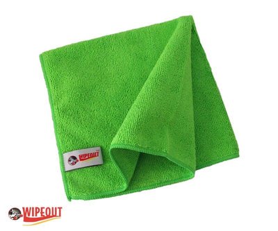 green microfiber cloths