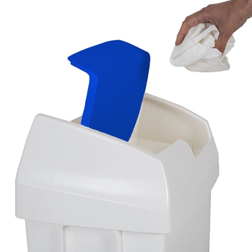 plastic swing bin