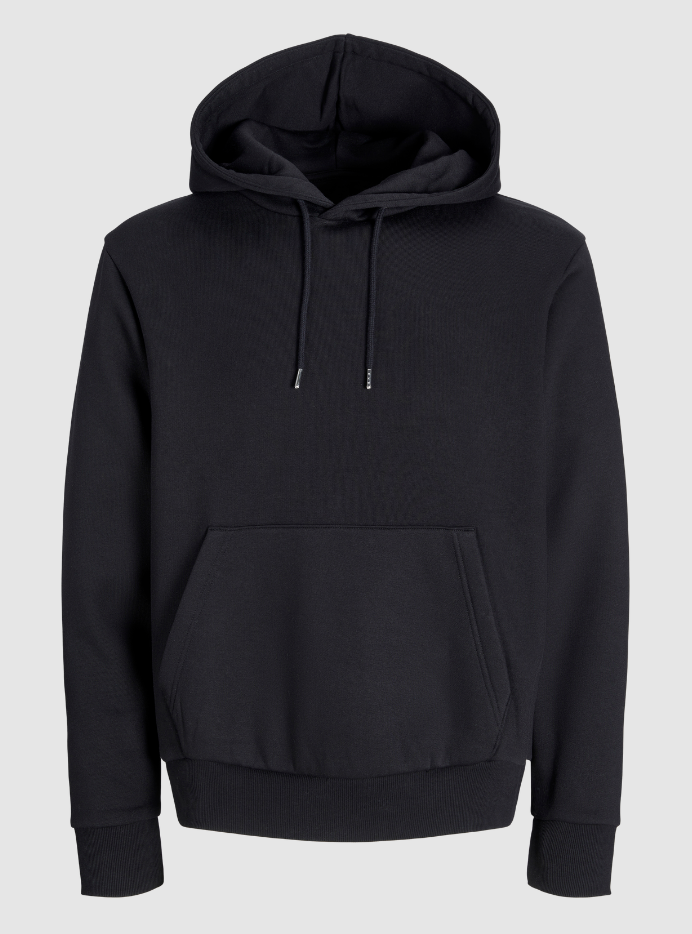 Vibe Hoodie w/drawstring Black X-Large 400gsm